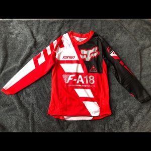 FOX Long Sleeve Shirt for motorcycle racing.